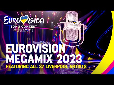 We Mixed 37 Eurovision 2023 Artists into a MEGA-MIX | HAPPY NEW YEAR! 🎉 | #UnitedByMusic