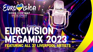 Cover art for Eurovision 2023 Mashup