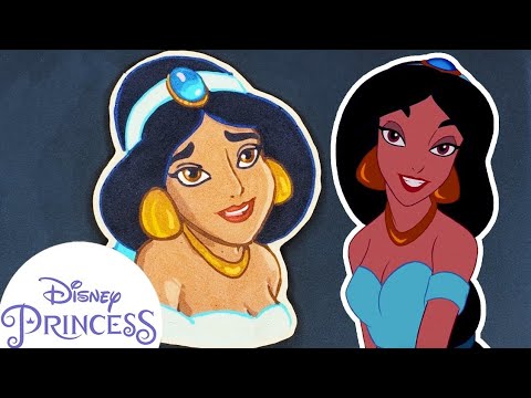 Disney Princess Pancake Art - Jasmine