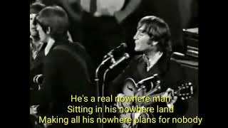 The Beatles - Nowhere Man Lyrics