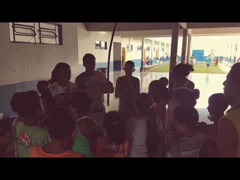 Grupo Arte Luta Brasil de Capoeira CM Negro Tota - Estagiário Bruninho - América do Sul