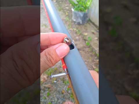 Create with PVC using a long round tube. #diy #ideas #slingshot