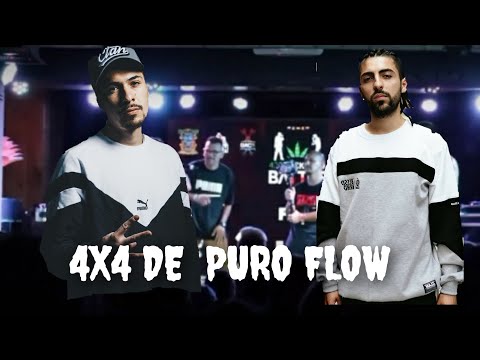 STIGMA VS JOQERR  4 X 4 DE PURO FLOW