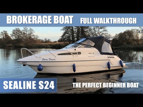 Sealine S24 Full Walkthrough | The Marine Channel