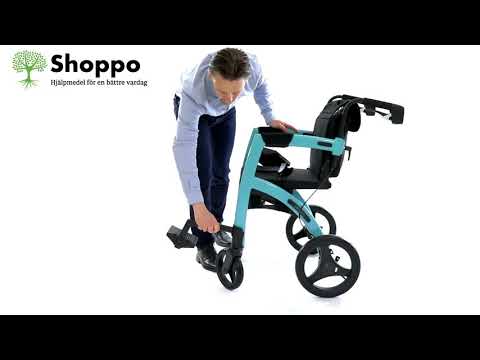 Rollz Motion - kombinerad rollator och rullstol