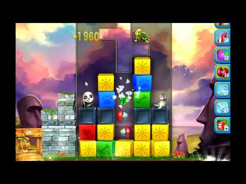 Pet Rescue Saga Level 1366  Sunset Sanctuary  3 stars no boosters