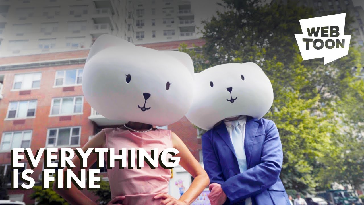 Everything is Fine - Cat Heads in the Wild in NYC! | WEBTOON
