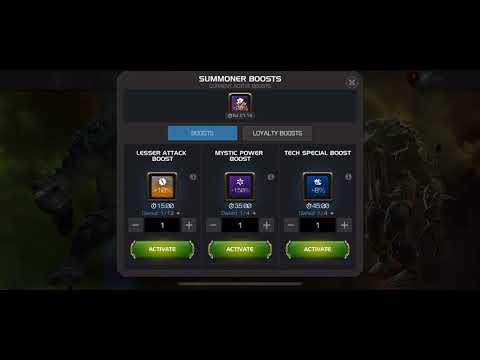 7.2.4 Man-Thing Boss Solo! This fight was made for IBOM!—MCOC