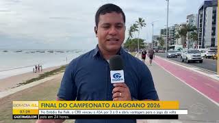 CRB vence o ASA e larga na frente no Campeonato Alagoano - 02/03/2026