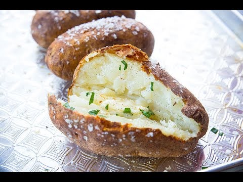 How To Make Crispy, Salty Oven Baked Potatoes
