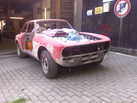 Alfa Romeo Bertone `71 Restauriert 2010-2013 HD mit ordentlich Sound am Ende!