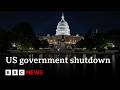US Government Shuts Down After Senate Fails To Pass Last Ditch Funding Plan BBC News