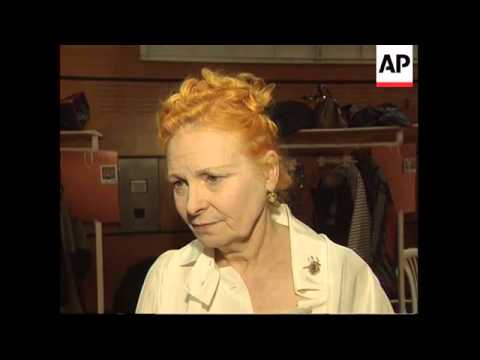 Daring Brit designer shows she's lost none of her flair