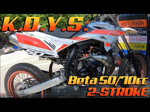 Beta 50/70 2-stroke Motorcycle - KDYS - Tail of the Dragon