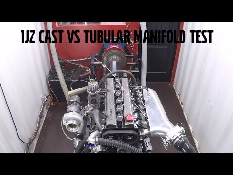 ENGINE DYNO TEST: 1JZ-GTE CAST VS TUBULAR EXHAUST MANIFOLD