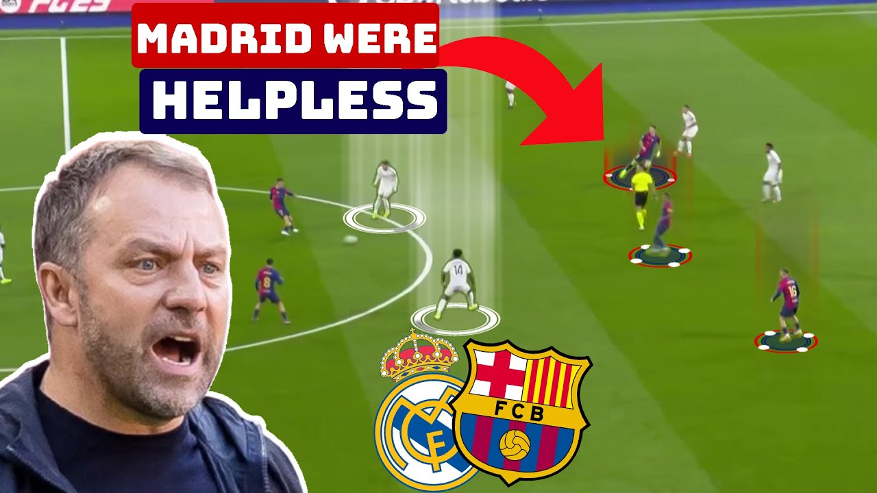 Flick's Barcelona Just HUMILIATED Real Madrid | Tactical Analysis