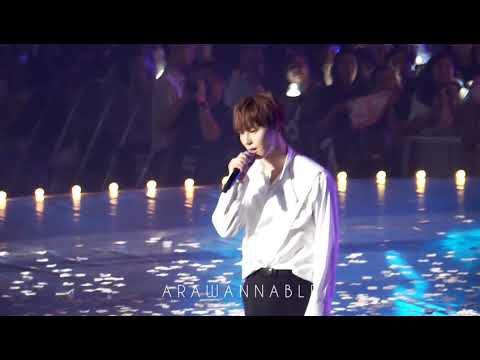 180721 WANNA ONE: The World in KL   Hwang Minhyun focus