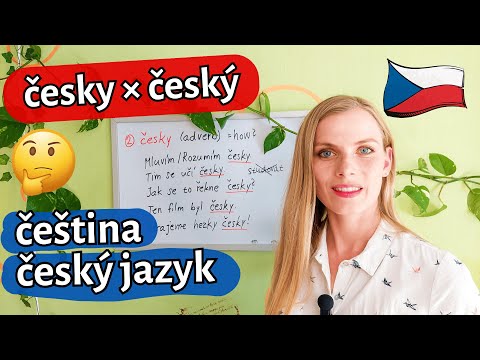 Český, česky, čeština, český jazyk 🤯 | What’s the Difference?