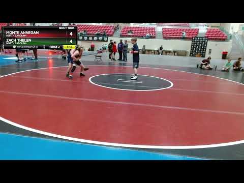 88-95 Lbs Round 1 - Monte Annegan, North Carolina Vs Zach Thelen, North Carolina D2ba