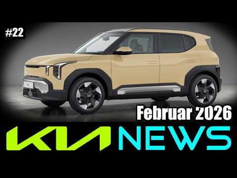 KIA NEWS February 2026: EV2 - Kia Care - Top 10 INTERNATIONAL - Information and Data (German)
