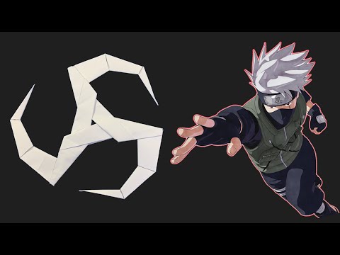 How To Make Naruto Shuriken | Easy Origami Ninja Star