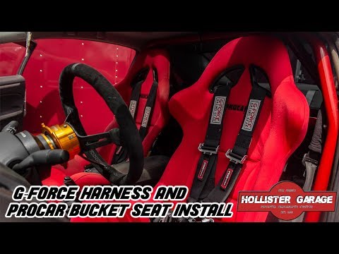 How to install racing seats and harnesses - 8th gen civic si