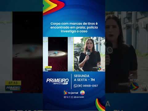 Corpo com marcas de tiros é encontrado na praia de Mangue Seco, em Igarassu