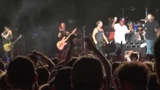 Pearl Jam LIVE at Wrigley - Eddie Vedder with Ernie Banks 7/19/13
