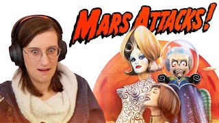 Mars Attacks (1996)  movie reaction! | FIRST TIME WATCHING |