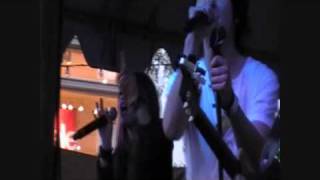 Miley Cyrus and Mitchel Musso sing Welcome To Hollywood @ The Grove (HD)