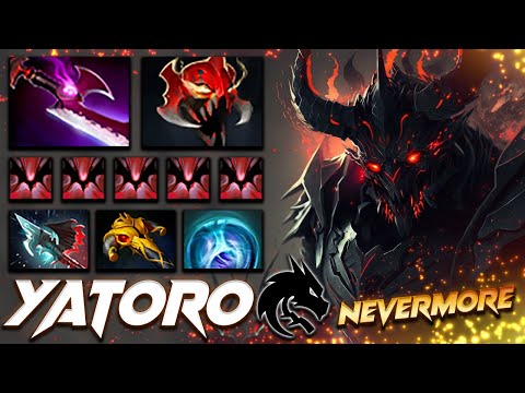 Yatoro Shadow Fiend Nevermore - Dota 2 Pro Gameplay [Watch & Learn]