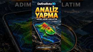DefineRota3D ile Analiz Nasıl Yapılır? | Adım Adım Rehber 3/4