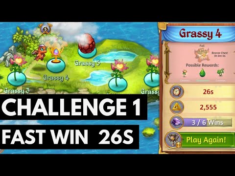 Merge Dragons Challenge 1 • 26s FAST Win ☆☆☆