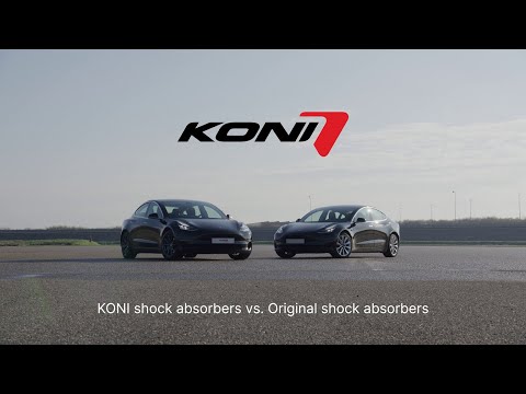 Shock absorber comparison | Fitting a Tesla Model 3 with KONI shocks