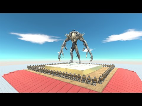 100 Ghor Hammers vs All Giants (ARBS) — Animal Revolt Battle Simulator