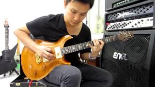 Video thumbnail for 1999 PRS Custom 22 Artist Package Electric Guitar by chatreeo