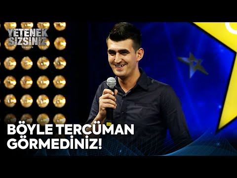 Azamat'ın Tercümanı, Jüriyi Gülme Krizine Soktu ???? | Yetenek Sizsiniz Türkiye