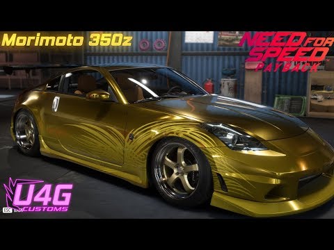 NFS Payback Morimoto's Nissan 350z Customization U4G Customs #25