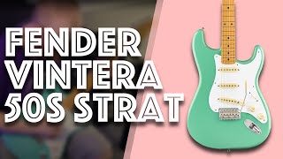 Video thumbnail for The BEST STRAT tone I've EVER had - Fender Vintera 50s Stratocaster by Jason Wharton