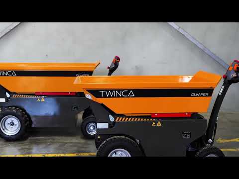 The Highly Versatile TWINCA High Tipping Electric Dumper
