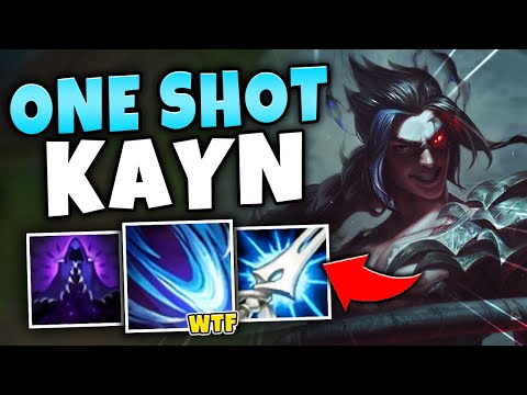 I TOOK MY ONE SHOT BLUE KAYN INTO DIAMOND ELO! (AND I POPPED OFF) - League of Legends