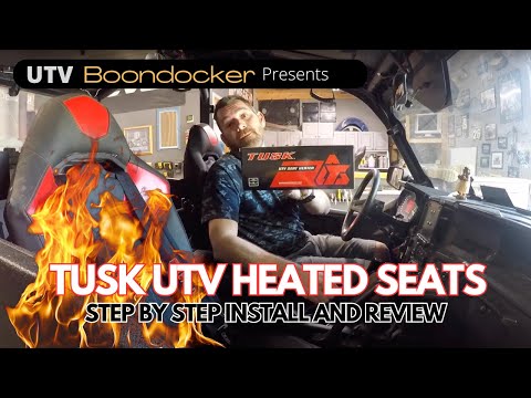 How to install Heated Seats in a UTV / SXS (Tusk, Polaris General)