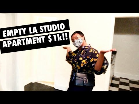 I FOUND A NEW APARTMENT!!! | EMPTY STUDIO TOUR | AFFORDABLE APARTMENT IN LA | TAJE