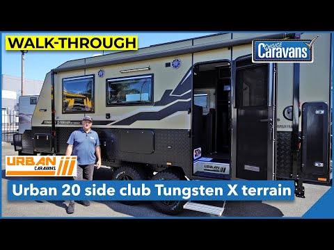 Urban 20 Side Club Tungsten X-Terrain Walkthrough with Paul | Choice Caravans