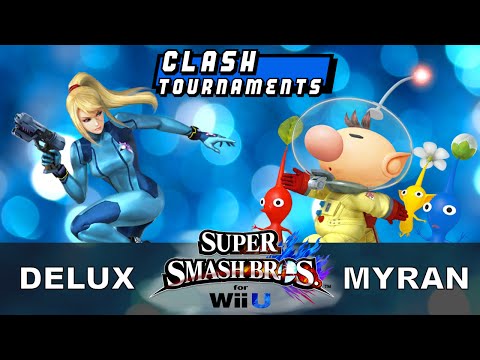 CLASH Invitational for Smash Wii U - CT DeLux vs Myran - Pool D