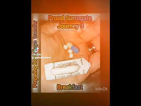 Transfer prep #surrogacy #surrogacyjourney #proudsurrogate