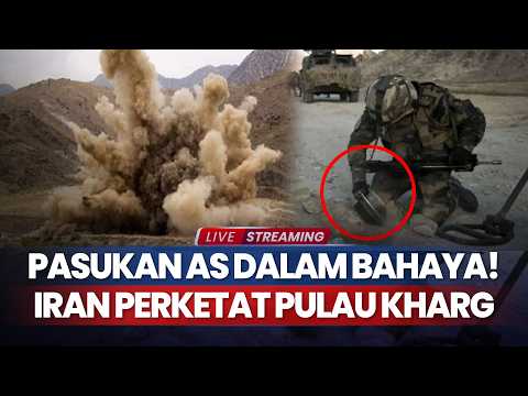 Pasukan Militer AS dalam Bahaya! Iran Perketat Pulau Kharg Cegah Invasi Darat