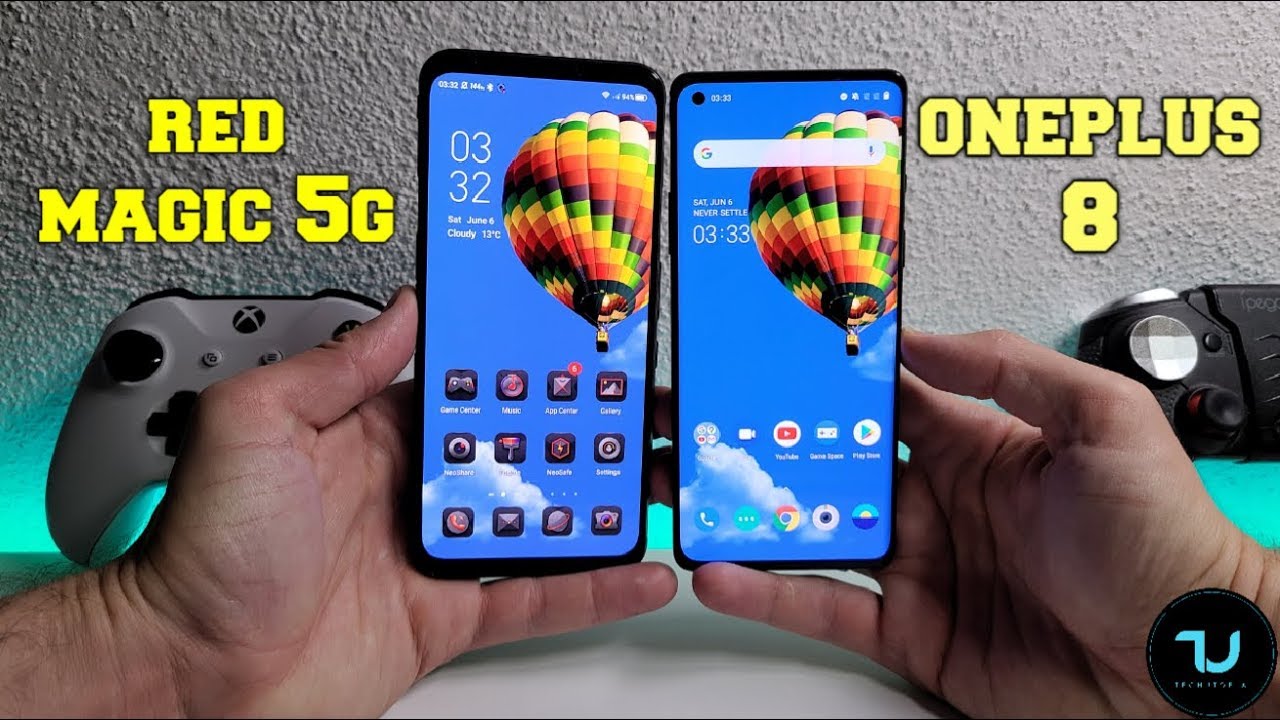 Red Magic 5G vs OnePlus 8 Camera comparison/Screen/Sound Speakers/Design!review