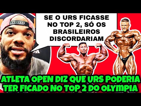ATLETA OPEN DIZ QUE SER URS PODERIA TER FICADO A FRENTE DO RAMON NO MR OLYMPIA