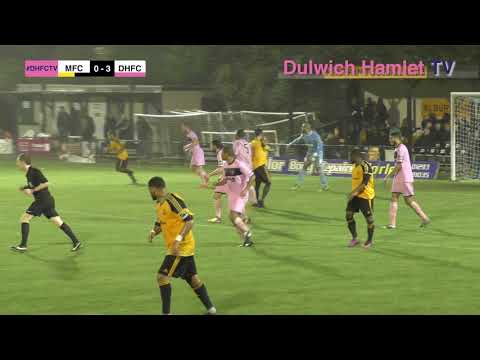 Merstham 0-4 Dulwich Hamlet, Bostik League Premier Division, 24/10/17 | Match Highlights